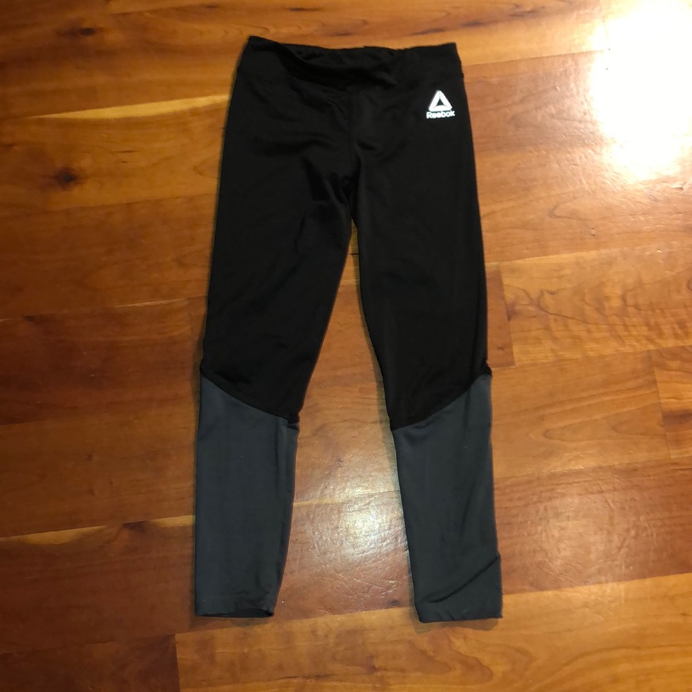 Grey and Black Leggings